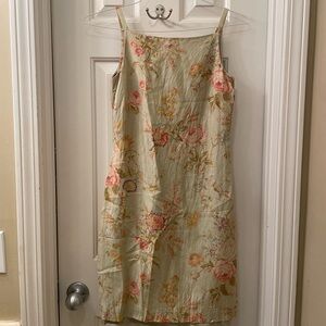 Ann Taylor flower print dress size 2